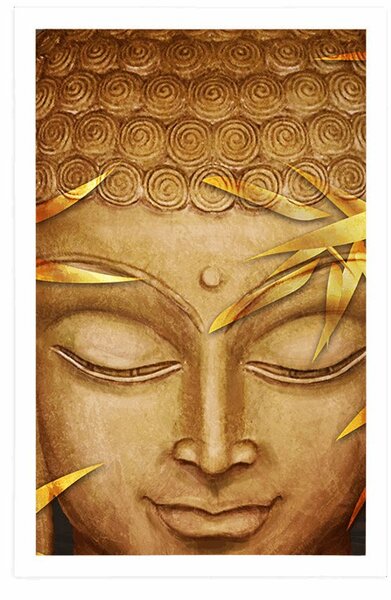 Plakat Buddha s osmijehom na licu
