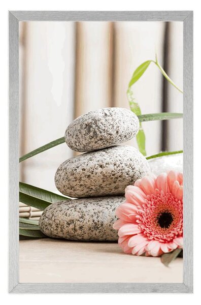 Plakat meditacijska i wellness mrtva priroda