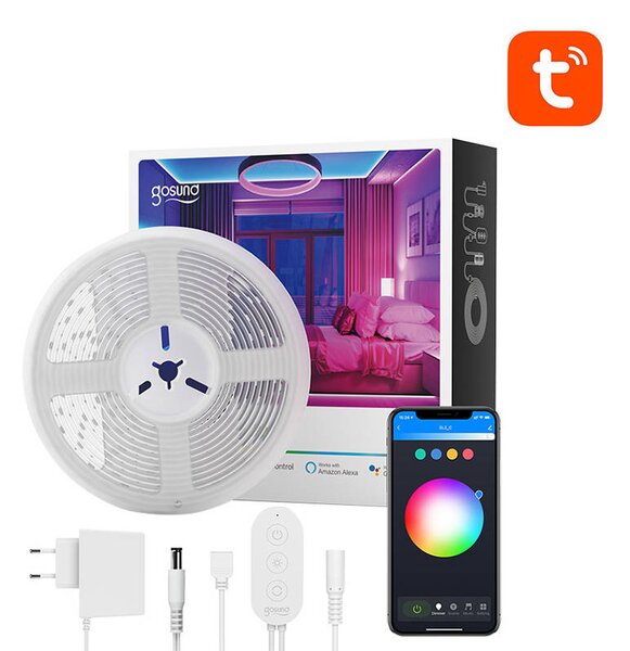 SMART WiFi RGB LED traka Gosund SL2 (5m), Tuya