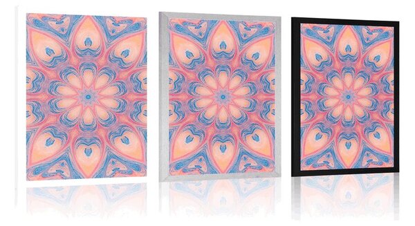Plakat hipnotična Mandala