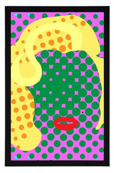 Plakat Marilyn Monroe u pop-art stilu