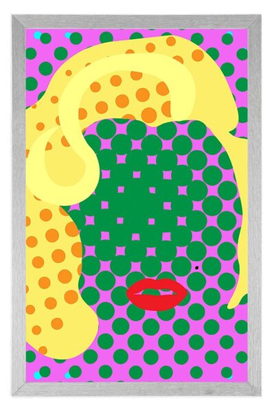 Plakat Marilyn Monroe u pop-art stilu
