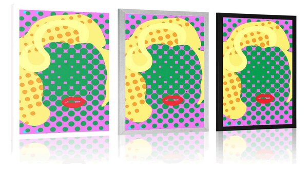Plakat Marilyn Monroe u pop-art stilu