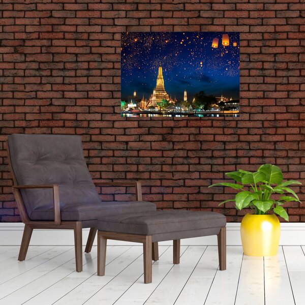 Slika - Luči za srečo, Bangkok (70x50 cm)
