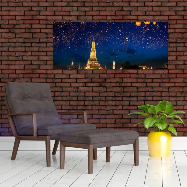 Slika - Luči za srečo, Bangkok (120x50 cm)