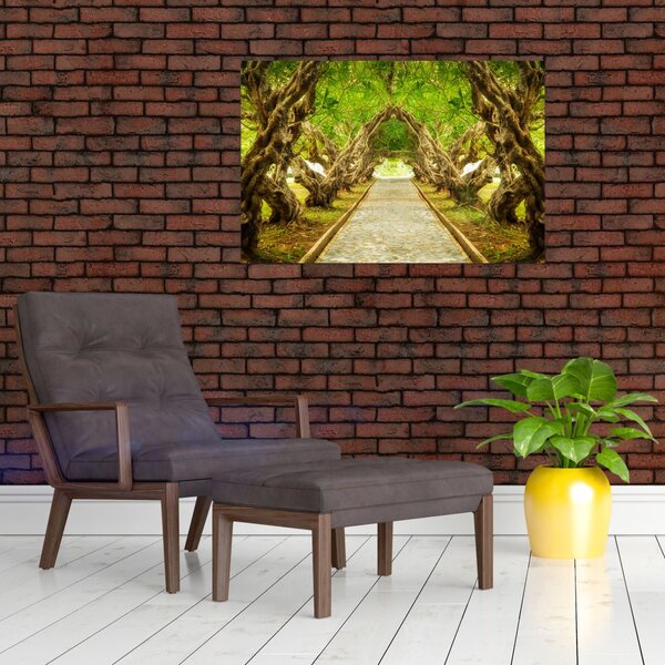 Slika - Živi tunel plumerije (90x60 cm)