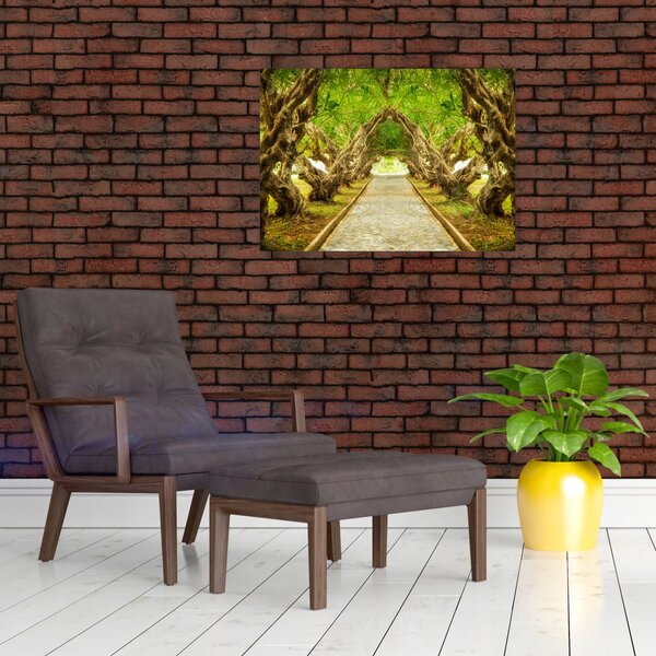 Slika - Živi tunel plumerije (70x50 cm)