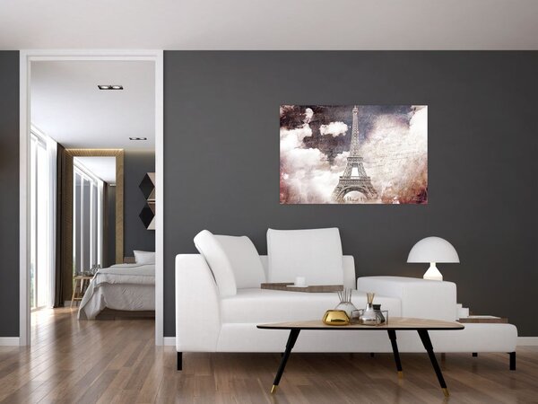 Slika - Eifflov stolp, Pariz, Francija (90x60 cm)