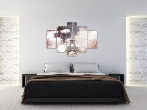 Slika - Eifflov stolp, Pariz, Francija (150x105 cm)