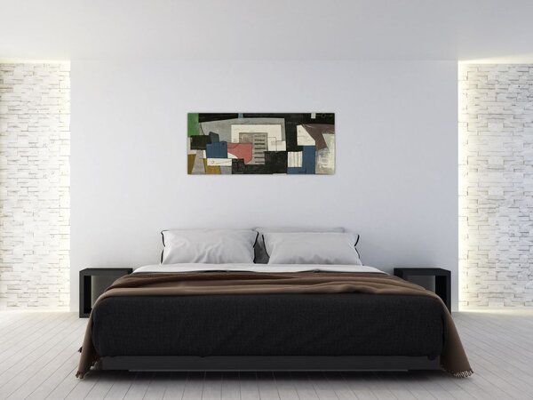 Slika - Abstrakcija, kubizem (120x50 cm)