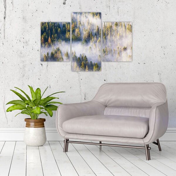 Slika dreves v megli (90x60 cm)