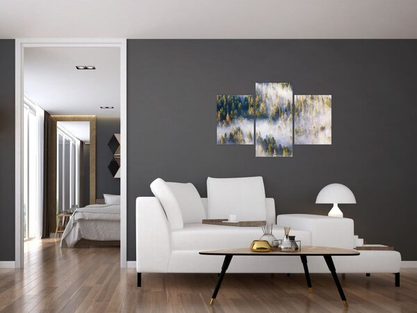 Slika dreves v megli (90x60 cm)