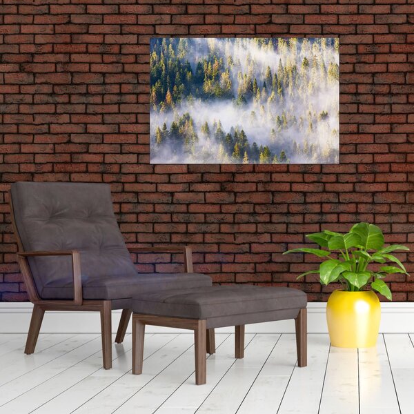 Slika dreves v megli (90x60 cm)
