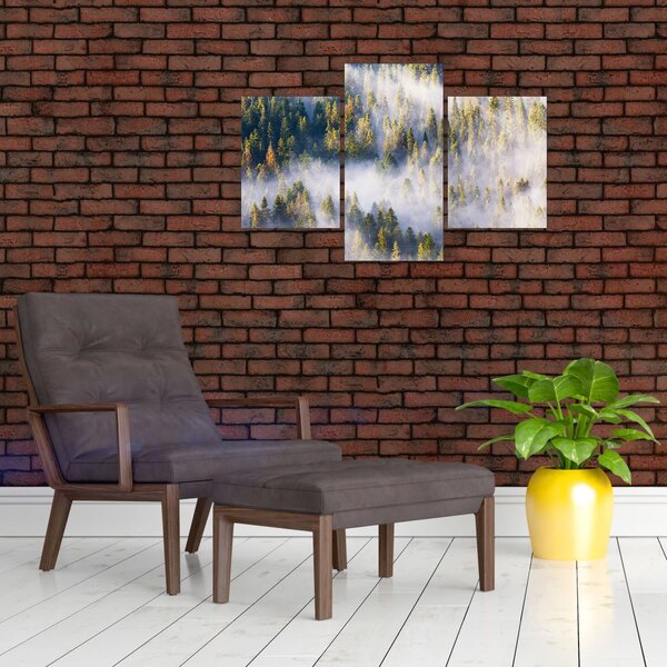 Slika dreves v megli (90x60 cm)