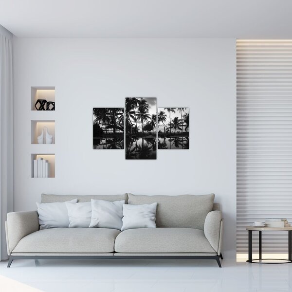 Slika tropskega otoka (90x60 cm)