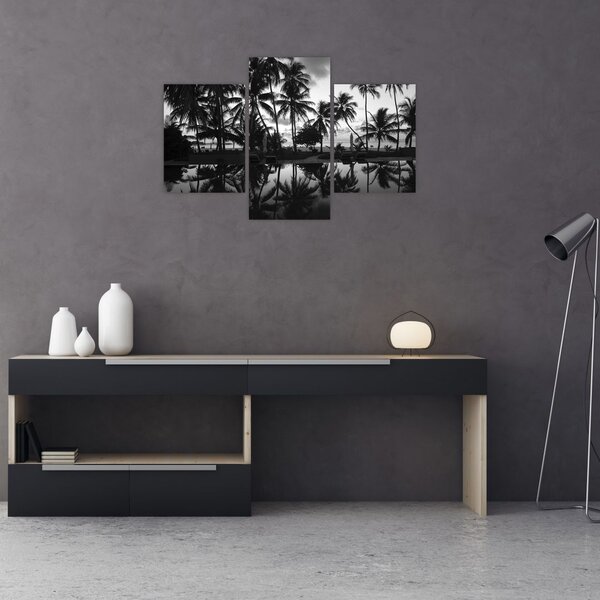 Slika tropskega otoka (90x60 cm)