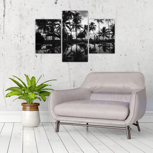 Slika tropskega otoka (90x60 cm)