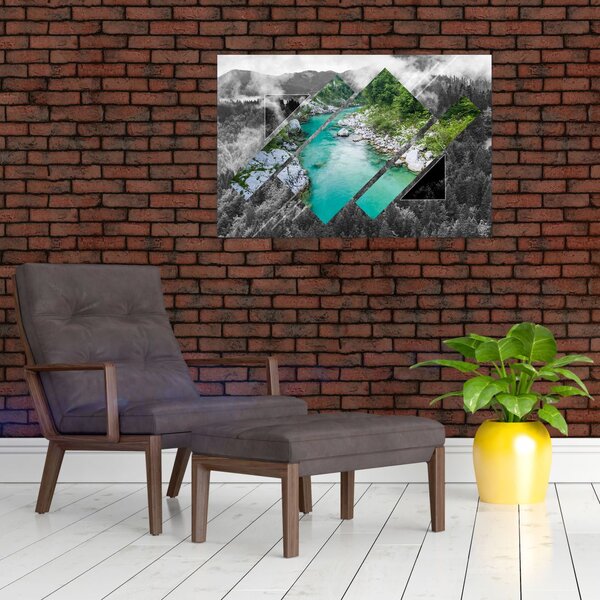 Slika - Divja narava (90x60 cm)