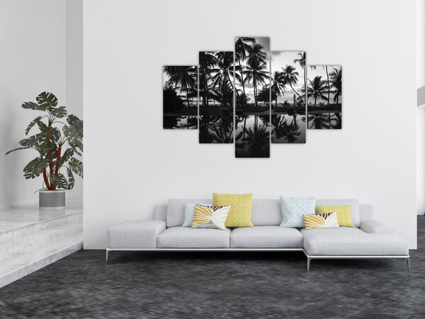 Slika tropskega otoka (150x105 cm)