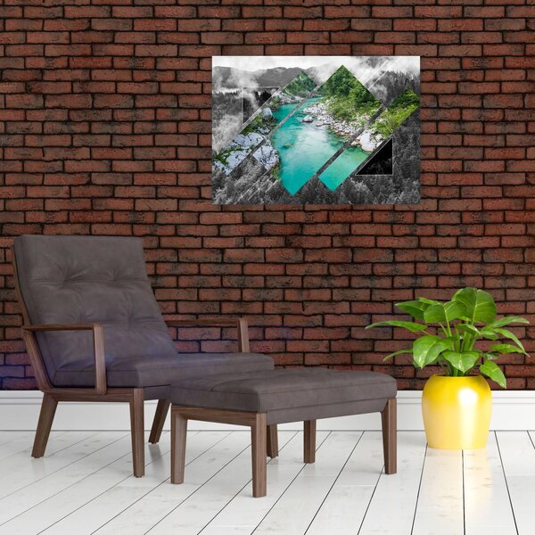 Slika - Divja narava (70x50 cm)