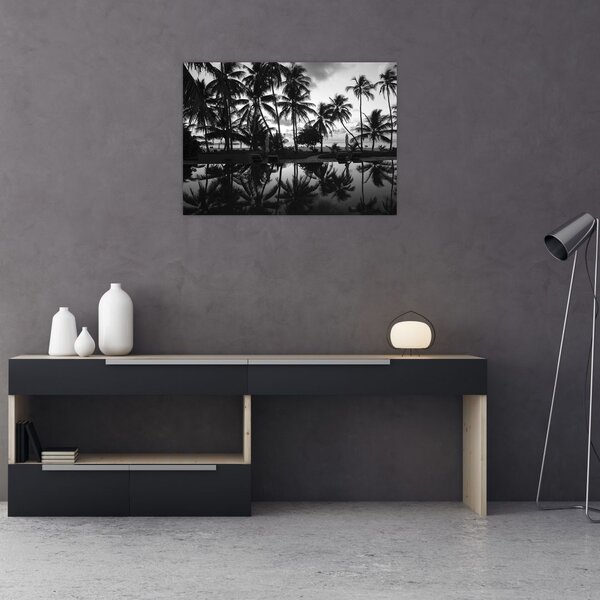 Slika tropskega otoka (70x50 cm)