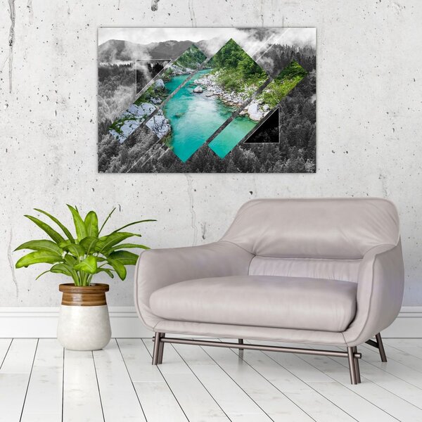 Slika - Divja narava (90x60 cm)