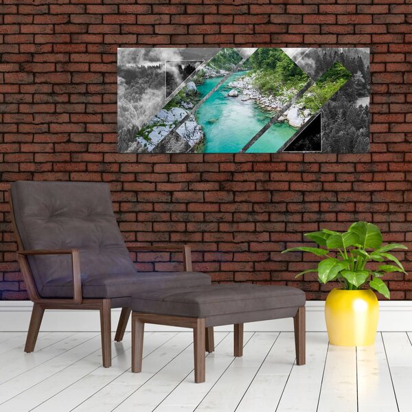 Slika - Divja narava (120x50 cm)
