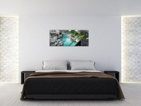 Slika - Divja narava (120x50 cm)