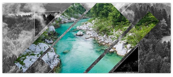 Slika - Divja narava (120x50 cm)