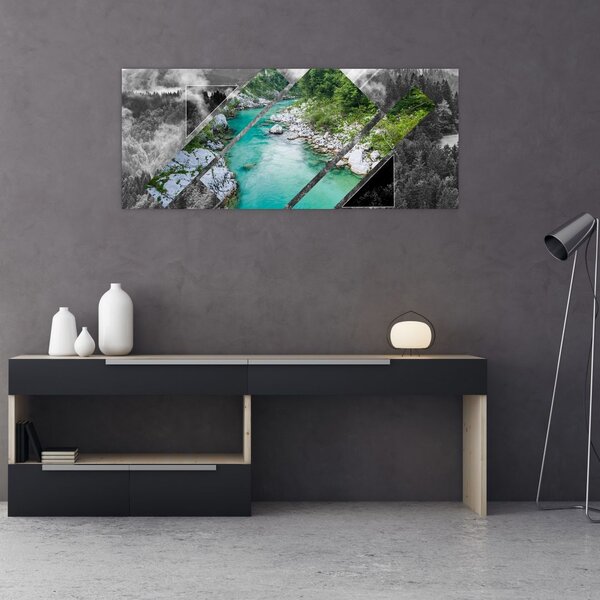 Slika - Divja narava (120x50 cm)