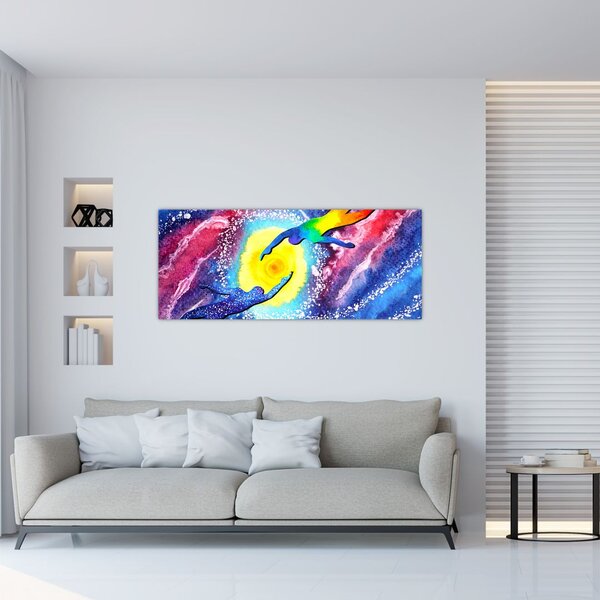 Slika - dotik (120x50 cm)