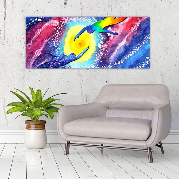 Slika - dotik (120x50 cm)