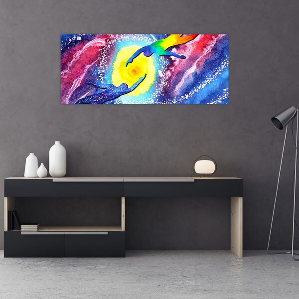 Slika - dotik (120x50 cm)