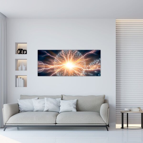 Slika - Atom (120x50 cm)