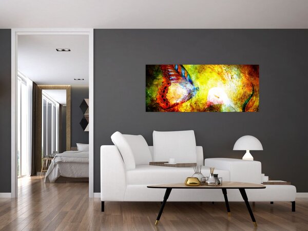 Slika - Vesoljski metulj (120x50 cm)