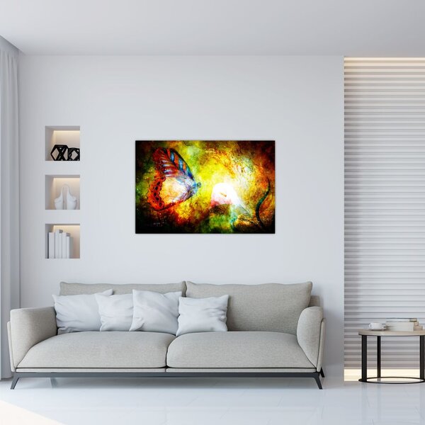 Slika - Vesoljski metulj (90x60 cm)