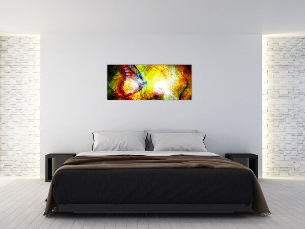 Slika - Vesoljski metulj (120x50 cm)