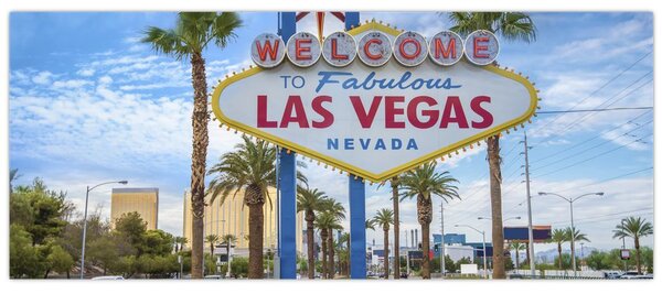 Slika - Las Vegas (120x50 cm)