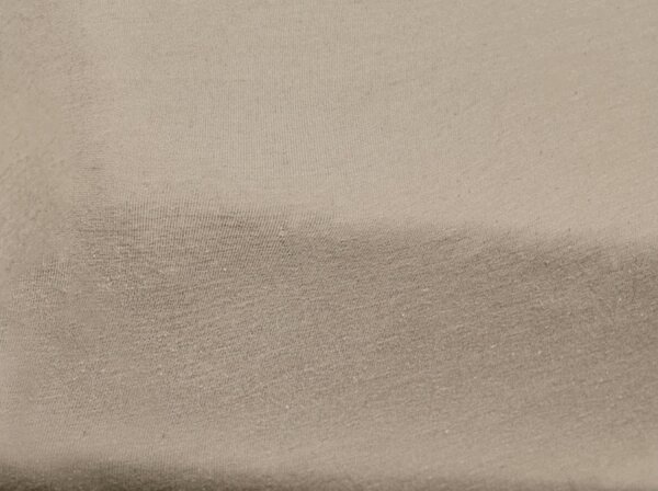 Plahta od žerseja za dječji krevet svijetlo smeđa 70 x 140 cm