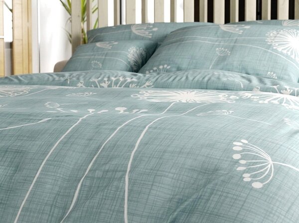 Pamučna posteljina SOFT MEADOW zelena Dimenzije posteljine: 70 x 90 cm | 140 x 200 cm