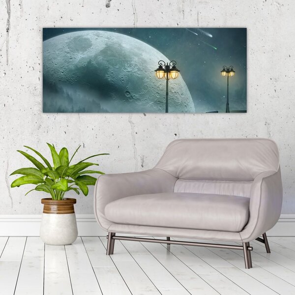 Slika - Nebo na dosegu roke (120x50 cm)