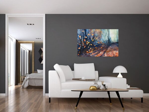 Slika - Jesenski sončni žarki (90x60 cm)