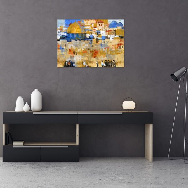 Slika - Zid objokovanja, Jeruzalem, Izrael (70x50 cm)