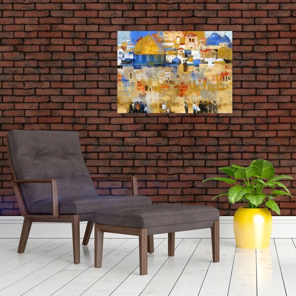 Slika - Zid objokovanja, Jeruzalem, Izrael (70x50 cm)