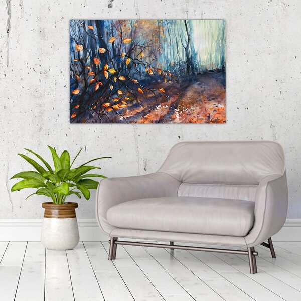 Slika - Jesenski sončni žarki (90x60 cm)