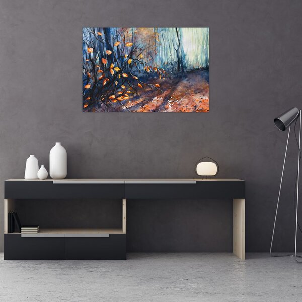 Slika - Jesenski sončni žarki (90x60 cm)