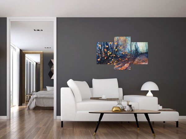 Slika - Jesenski sončni žarki (90x60 cm)