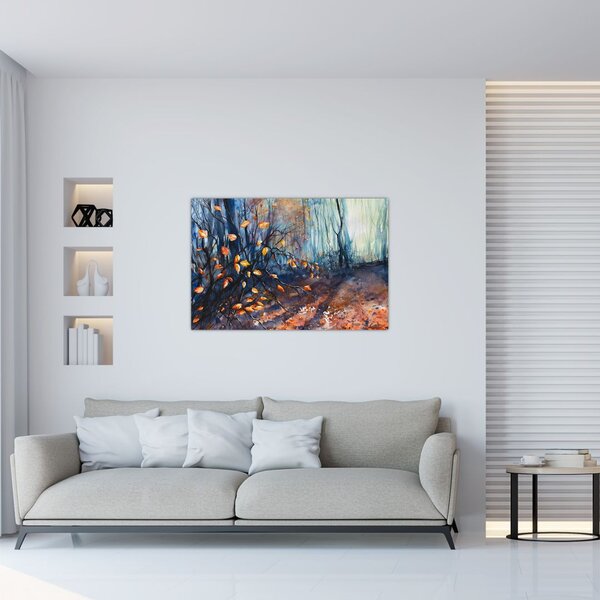 Slika - Jesenski sončni žarki (90x60 cm)
