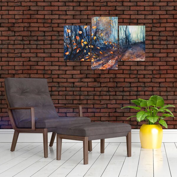Slika - Jesenski sončni žarki (90x60 cm)