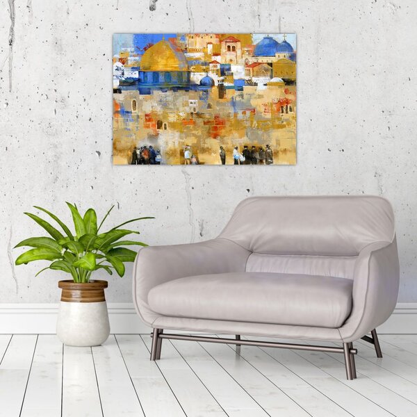 Slika - Zid objokovanja, Jeruzalem, Izrael (70x50 cm)